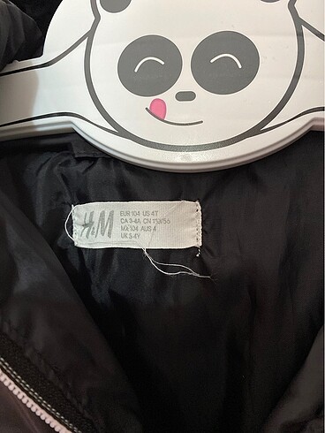 4 Yaş Beden siyah Renk H&m cocuk mont