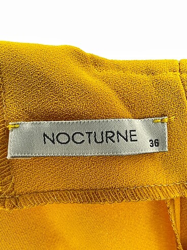 38 Beden sarı Renk Nocturne Bluz %70 İndirimli.