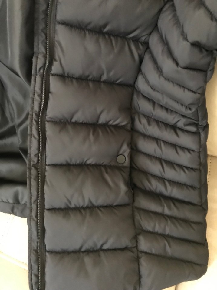 Siyah Kürklü Kadın Kışlık Mont - Görsel 5