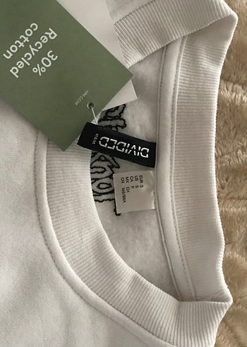 Slipknot Baskılı Beyaz Kadın Sweatshirt - Görsel 5