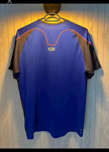 Kalenji Mavi Kısa Kollu Spor Tişörtü - Görsel 5