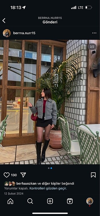 xs Beden Zara Siyah Etek