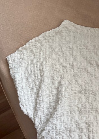 LC Waikiki Drapeli Gri Keten Hamile Tişörtü