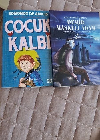 Çocuk Kitapları: Çocuk Kalbi & Demir Maskeli Adam