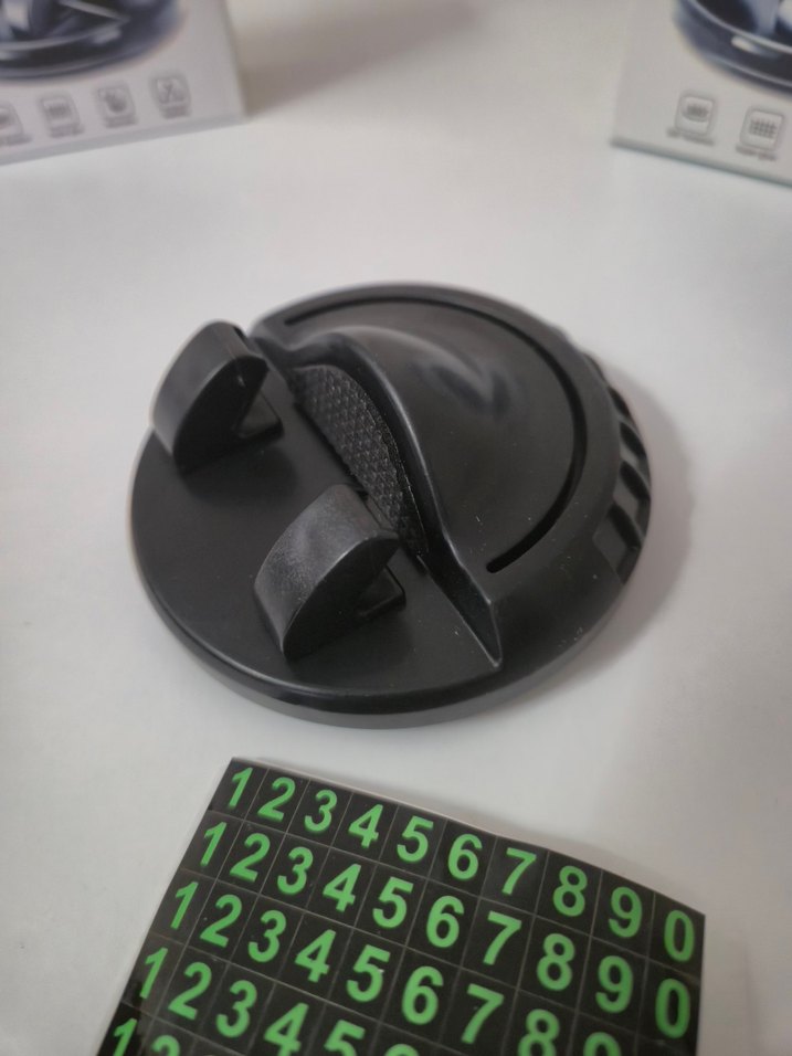 Siyah Araba Telefon Tutucu 360 derece döner - Görsel 4