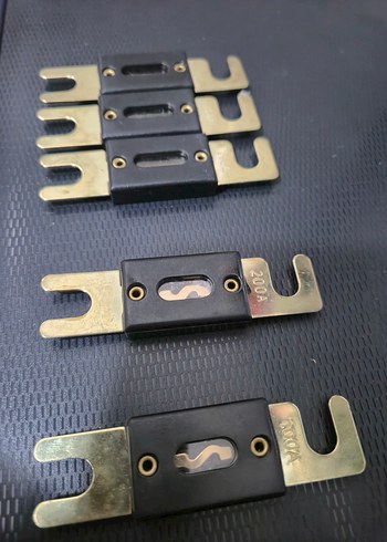 Siyah Sigorta Terminali 5 adet - Görsel 2