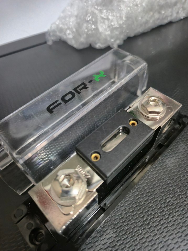 Siyah For-X Sigorta Tutucu - Görsel 2