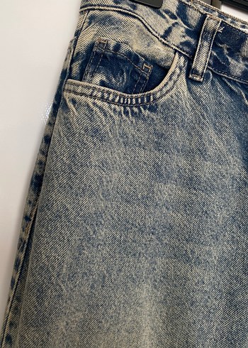 xs Beden mavi Renk Normal bel kadın jean