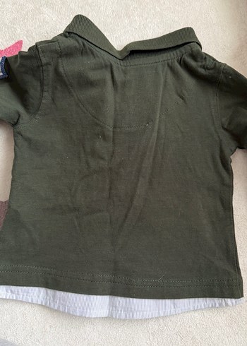 Erkek Çocuk Haki Uzun Kollu Polo Tişört - Görsel 5