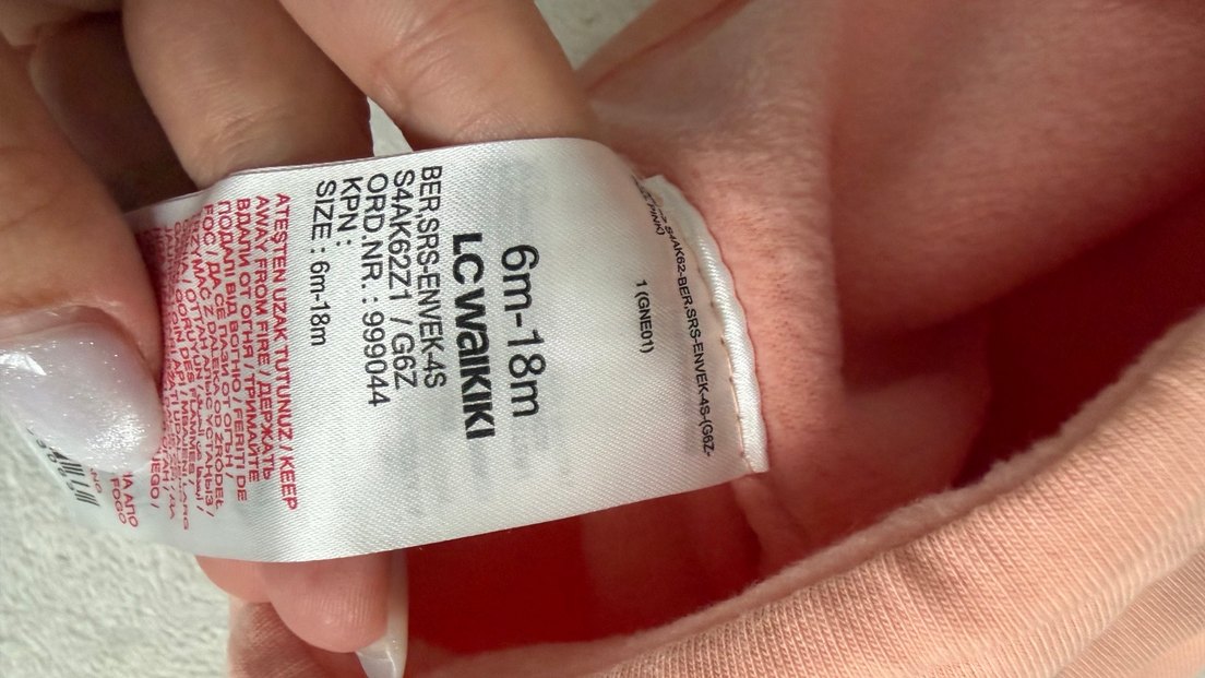 Pembe Nakışlı Çocuk Bere - Görsel 3