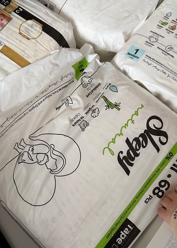 Sleepy Mini Bebek Bezi 68'li Paket - Görsel 5