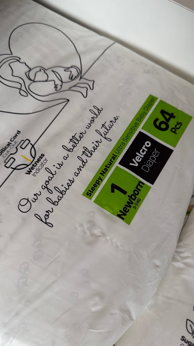 Sleepy Mini Bebek Bezi 68'li Paket - Görsel 2