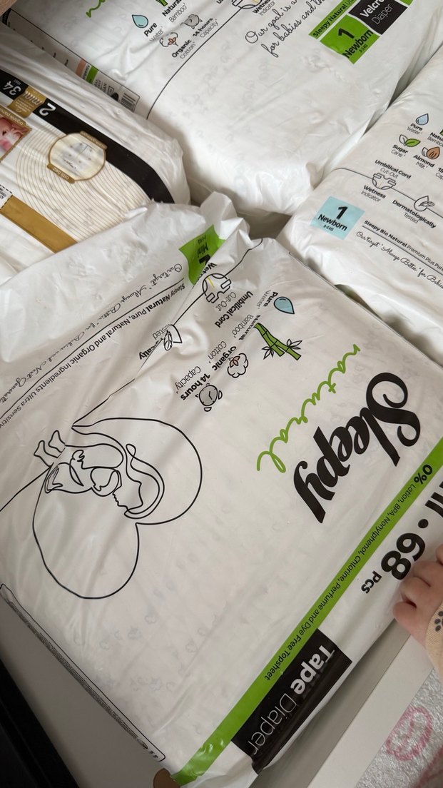 Sleepy Mini Bebek Bezi 68'li Paket - Görsel 5