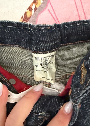 Kahverengi Bağcıklı Erkek Çocuk Kot Pantolon - Görsel 2