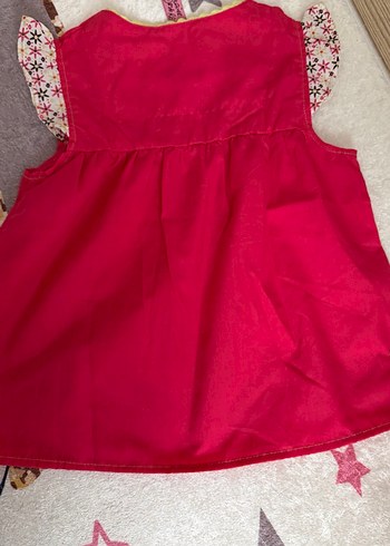 Renkli Baskılı Kız Çocuk Elbise - Görsel 3