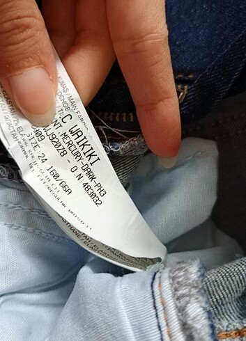 34 Beden kot pantolon jean