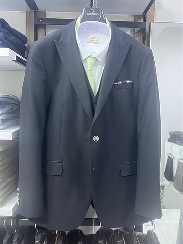 Siyah Renk Blazer Tek Ceket