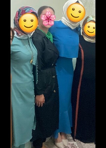 m Beden Siyah az kullanılmış m beden trençkot