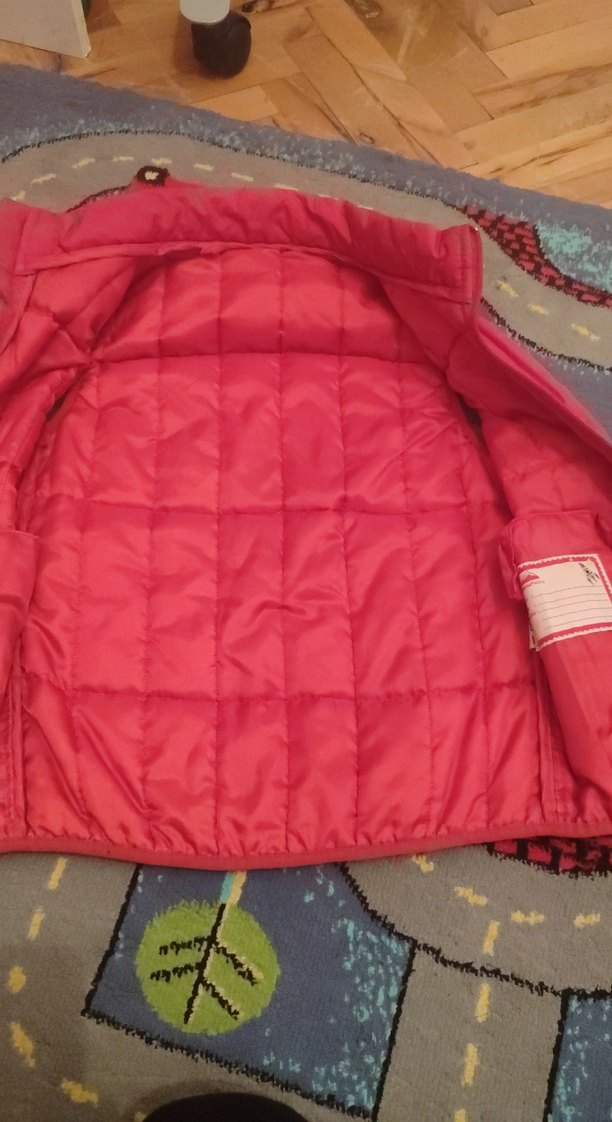 erkek Çocuk kırmızı Fermuarlı Yelek - Görsel 2