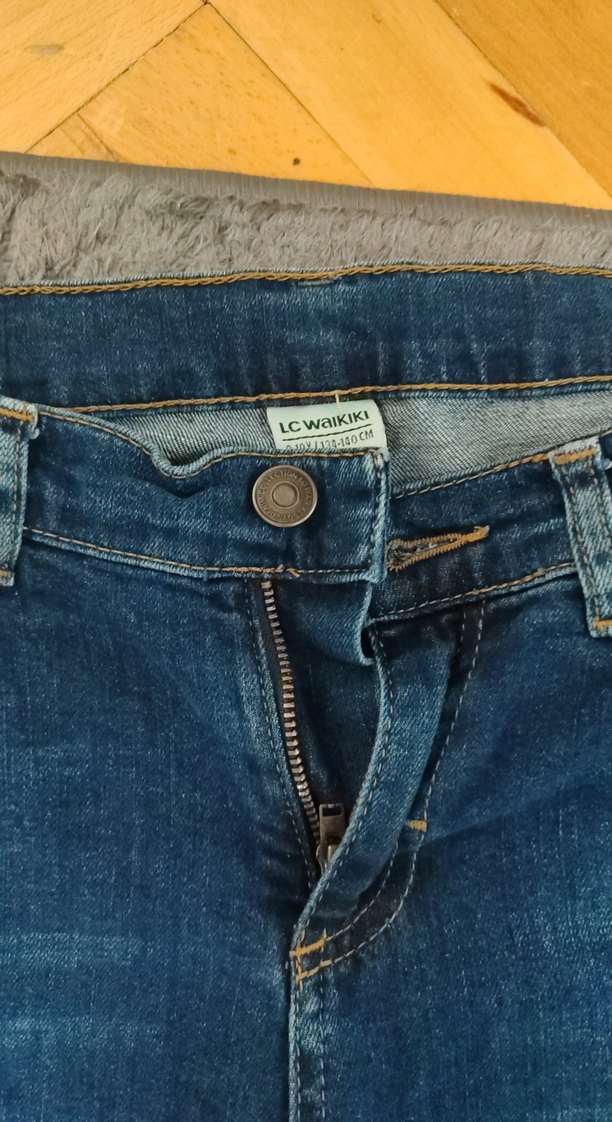 erkek çocukMavi Denim Normal Boy Kot Pantolon - Görsel 2