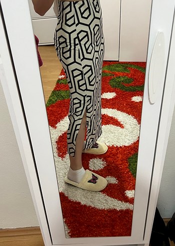 Desenli midi etek - Görsel 4