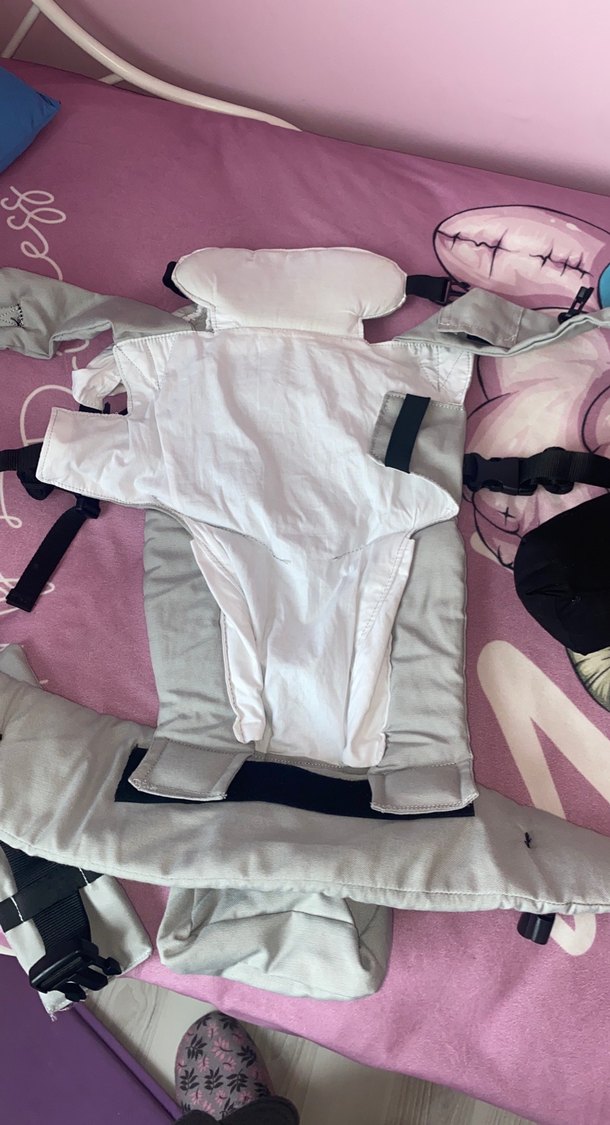 Gri Bebek Taşıyıcı Kanguru - Görsel 5