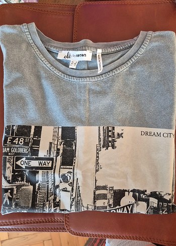 Oversize Baskılı Tişört
