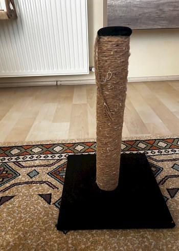 Kahverengi Kedi Tırmalama Tahtası ve Kedi Küreği - Görsel 3