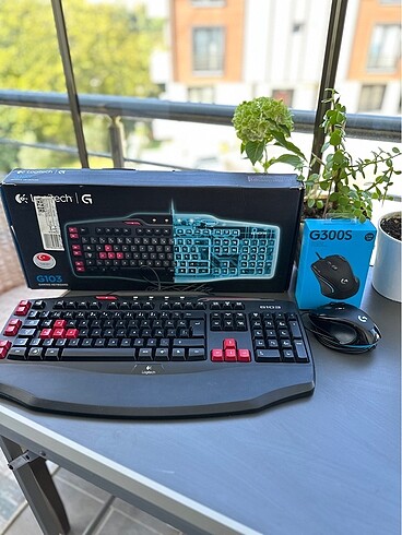 Logitech LOGİTECH G103 makrolu klavye