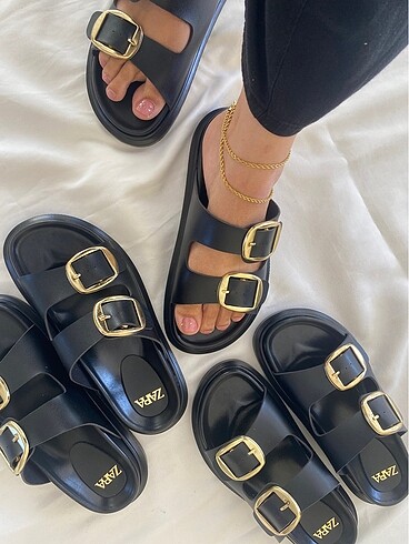 Zara Siyah terlik 36 .37 .38. 39 40 numaralr mevcut