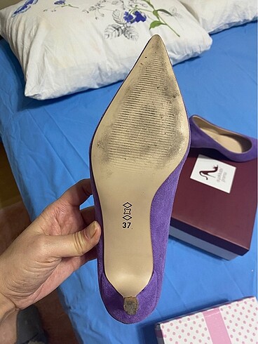 Pelinin Ayakkabıları Lila stiletto 37 no