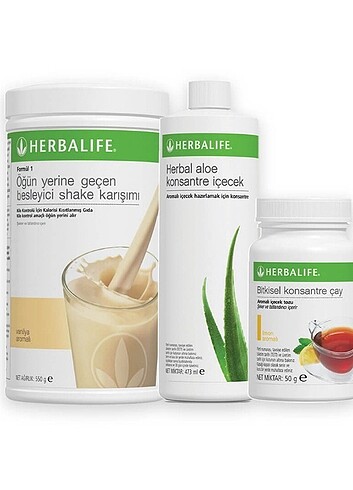 Herbalife (Diyetisyen desteği ile) 