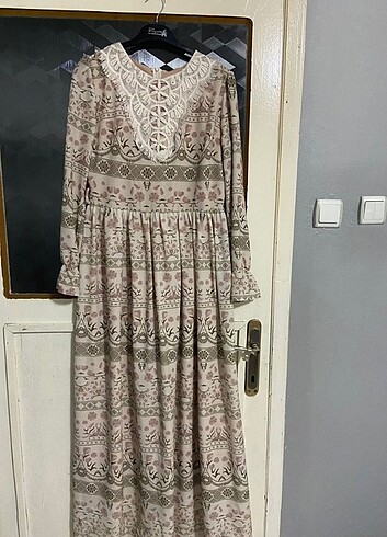 Desenli Elbise