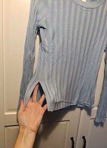 H&M Buz mavisi kazak