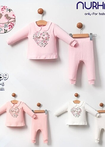 Kız bebek pijama takımı