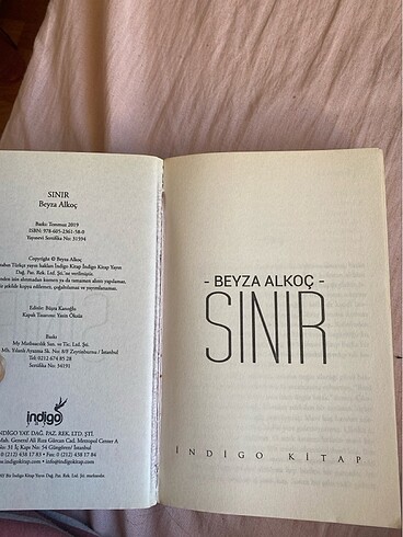  Beden Renk sınırlı ve sınırsız beyza alkoç kitap