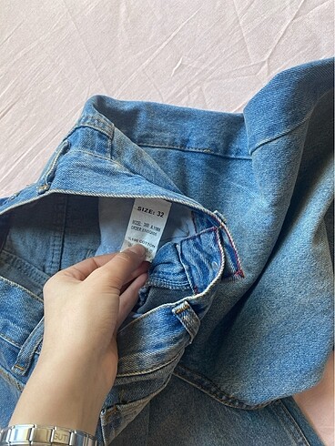 xs Beden baggy kot pantolon