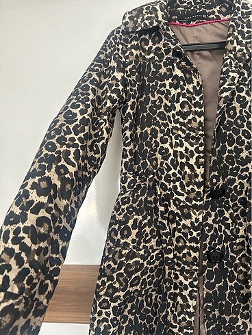 Zara leopar trençkot