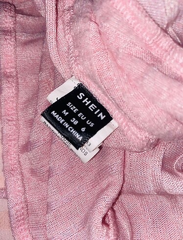 Sheinside shein pembe crop