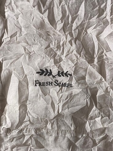 Fresh scarfs crush vanilya rengi şal