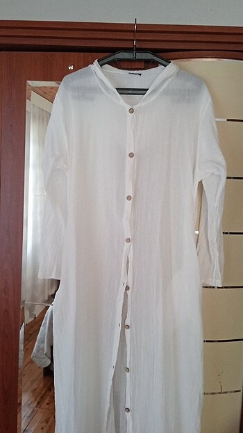 MaxStar 100% keten unisex bornoz-pareo