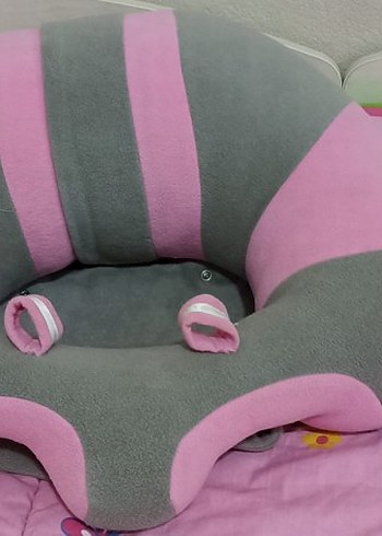 Pembe ve Gri dik oturtma minderi - Görsel 2