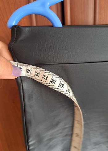 m Beden siyah Renk Pieces Siyah Deri Mini Etek