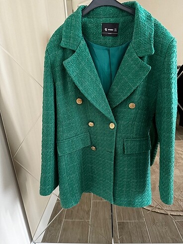 Tüvit blazer ceket