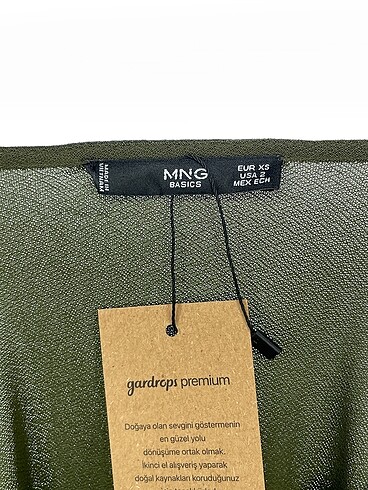 xs Beden haki Renk Mango Günlük Elbise %70 İndirimli.