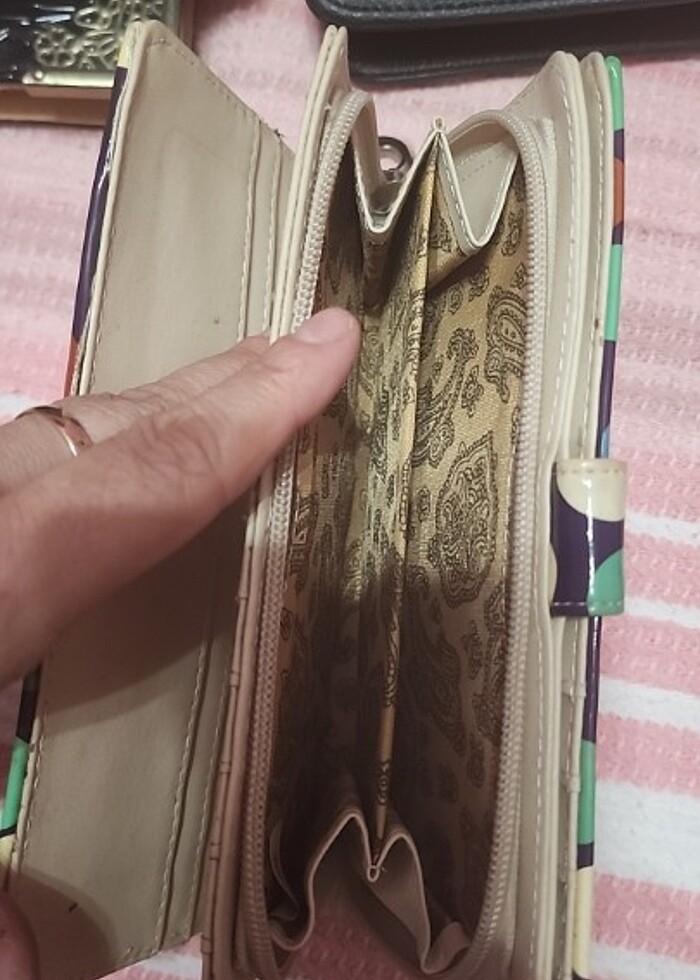 Rugan renkli cuzdan - Görsel 3