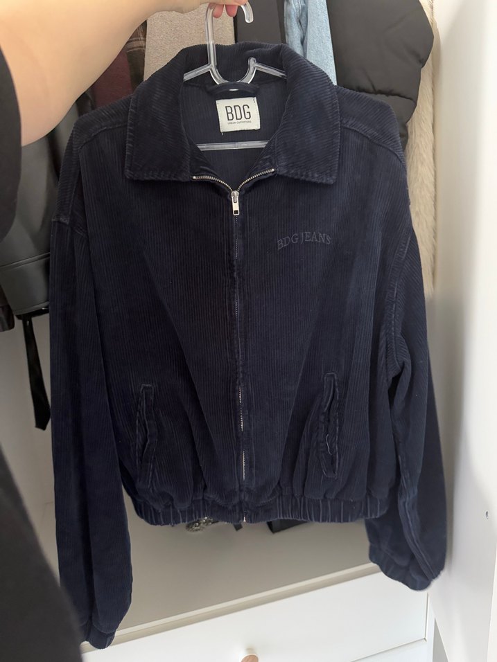 lacivert bomber ceket - Görsel 3