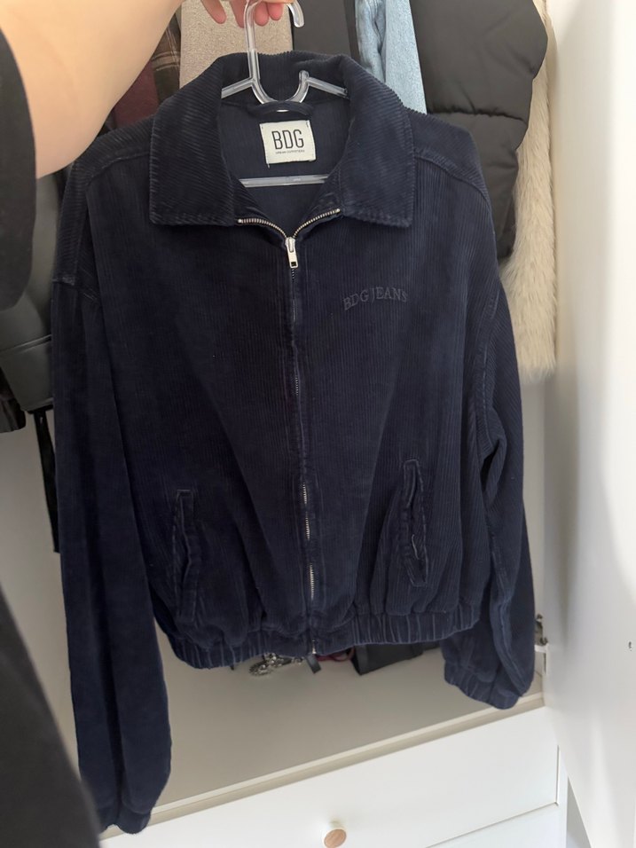 lacivert bomber ceket - Görsel 4