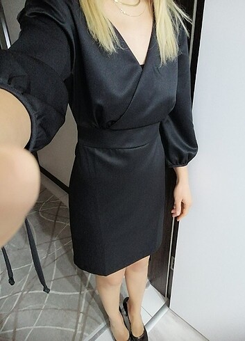 Trendyol & Milla Siyah kısa elbise 