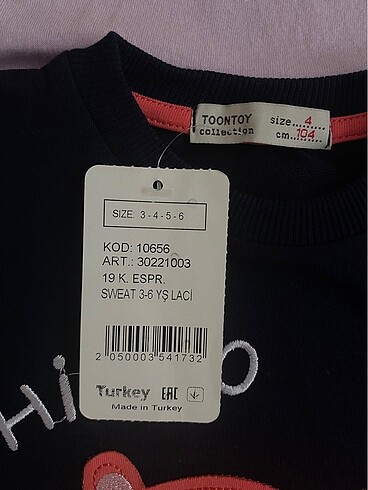 Diğer Erkek Bebek Sweatshirt